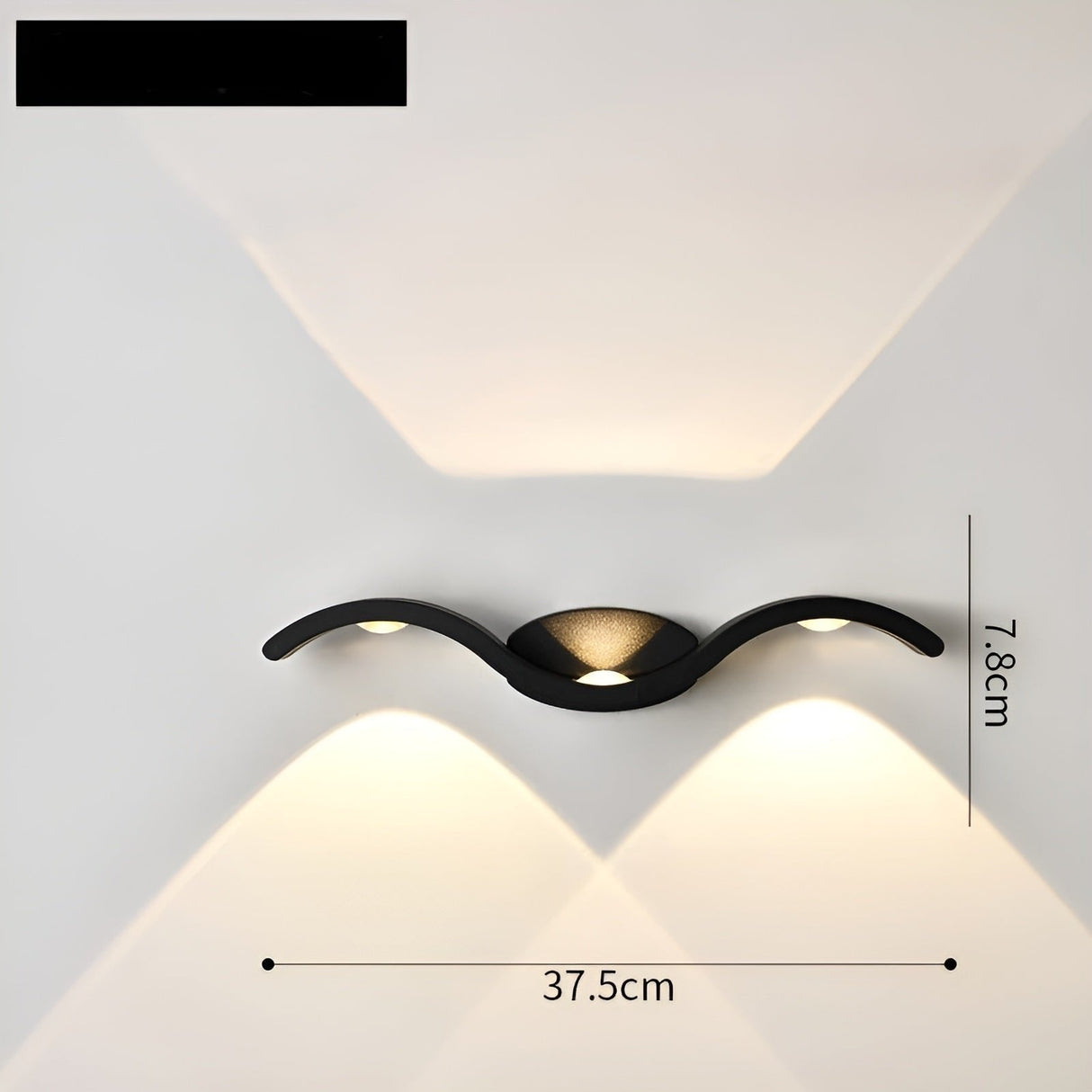 BrightGuard Light - Nordisk Vattentät Vägglampa Carvallo