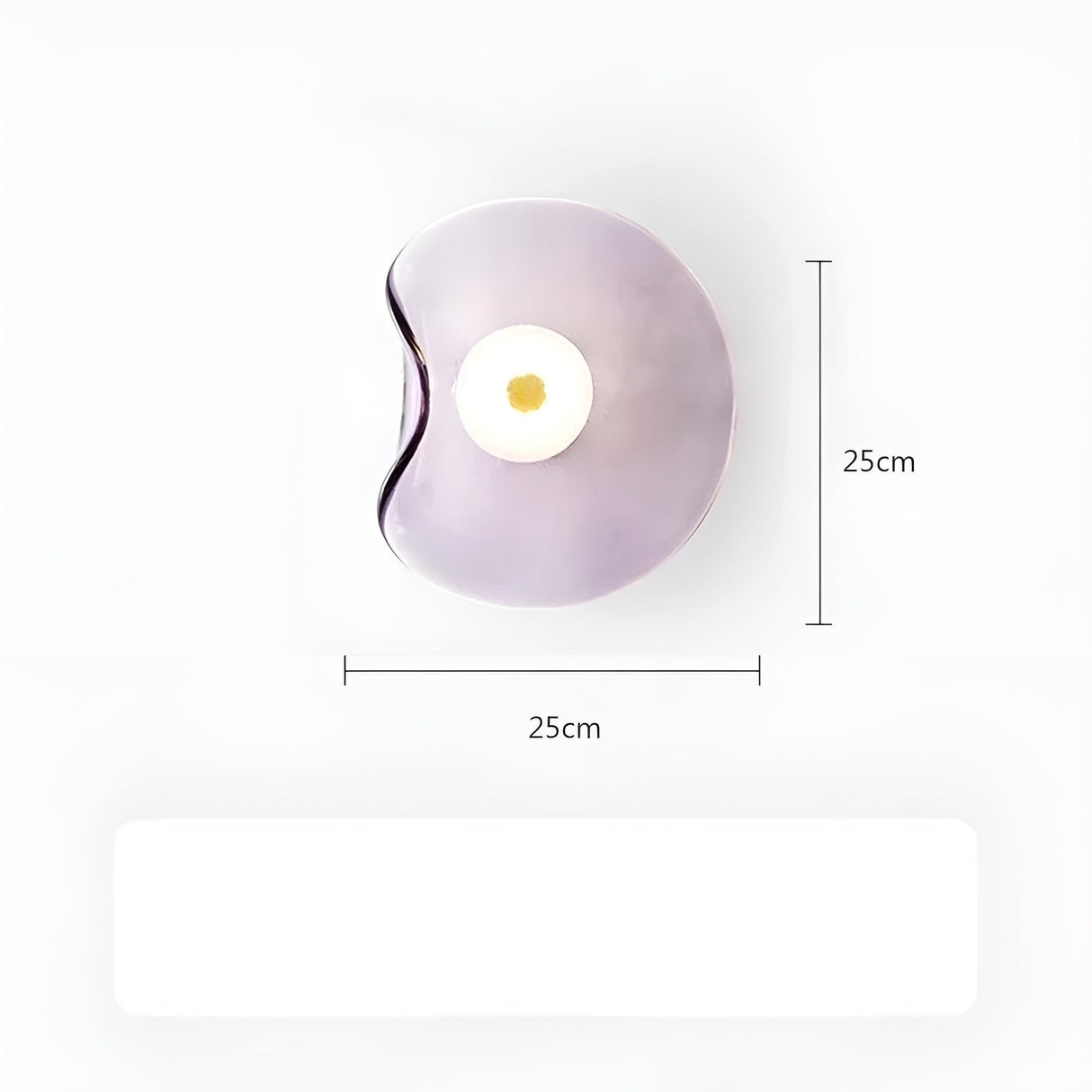 AmbientGlass Light - Modern Minimalistisk Glasvägglampa Carvallo