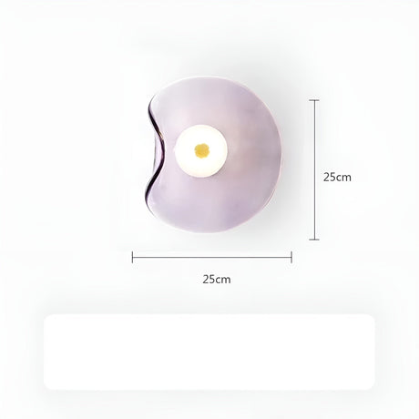 AmbientGlass Light - Modern Minimalistisk Glasvägglampa Carvallo