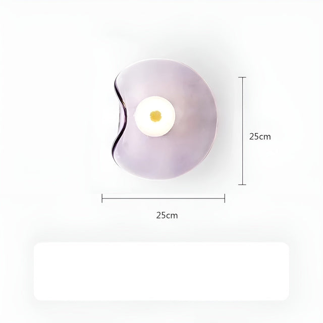 AmbientGlass Light - Modern Minimalistisk Glasvägglampa Carvallo