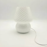 BedsideAura Lampa - Dekorativ Glasbordslampa Carvallo