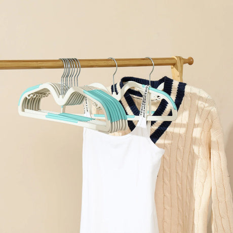 HangWise Hanger – Utrymmessparande Halka-av Klädhängare i Plast Carvallo