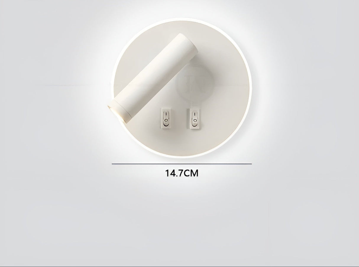 OrbiBeam Ljus – Justerbar 350-Graders Rotation Vägglampa Carvallo