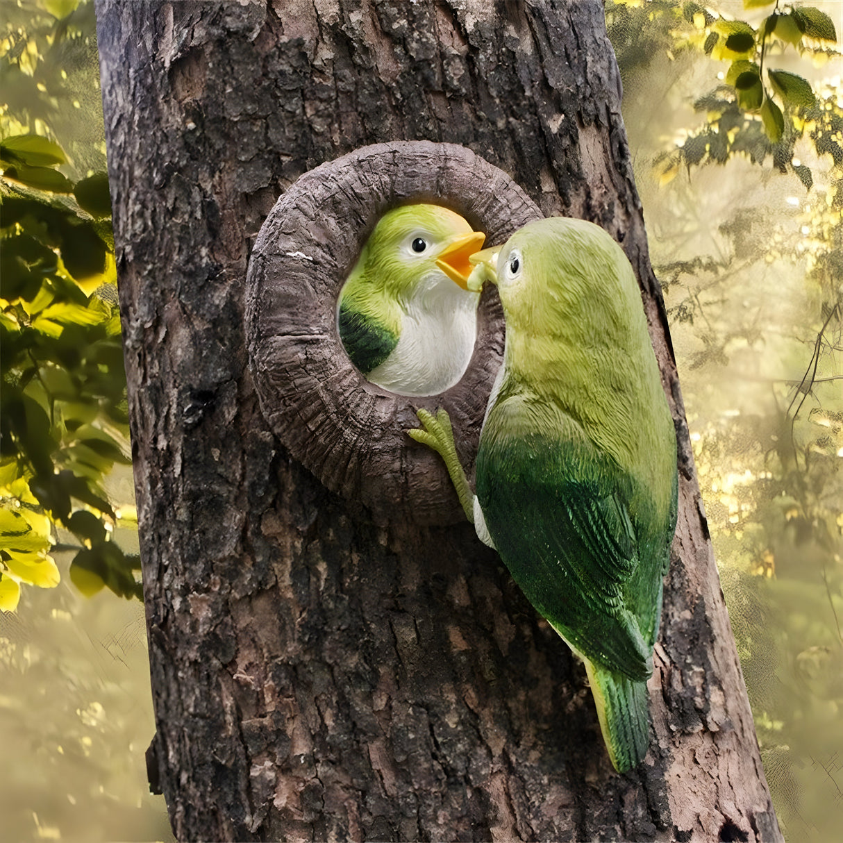 MysticOwl – Elegant väderbeständig ugglestaty till din trädgård Carvallo