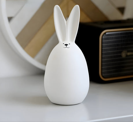 SnowBunny Dekor – Nordisk Keramisk Kanin Dekoration Carvallo