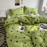 PureLoom Sängkläder Set - Modernt hudvänligt sängkläder set (1 täcke + 1 lakan + 2 örngott) Carvallo