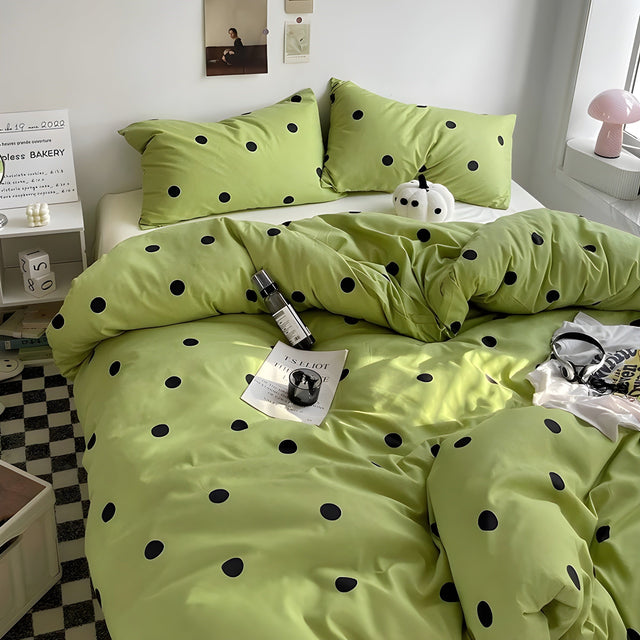 PureLoom Sängkläder Set - Modernt hudvänligt sängkläder set (1 täcke + 1 lakan + 2 örngott) Carvallo