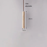 Radiance - Minimalist Lång Linje Travertin Wabi-Sabi Stil LED Kandelaber Ljus Carvallo