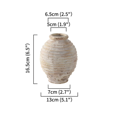 TimelessClay Vaser - Retro Handgjord Keramik Vaser Carvallo
