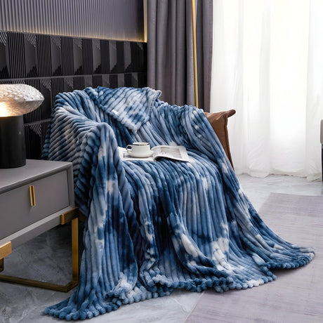 FlannelDream Blanket - Tie Dye Flanell Fleece-Blanket Carvallo