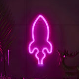 SpaceGlow Ljus - Dekorativ Neon Party LED Vägglampa Carvallo