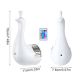 GlowFeather Light - Elegant påfågelprojektions-LED-lampa Carvallo