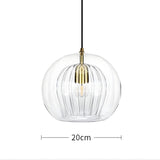 FrostedGlow Light – Modern Glaspendellampa Carvallo