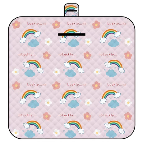 Fällbar Baby-spelmatta – Vattentålig och Polstret | Ideal för Strand & Picknick Carvallo