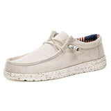 Casual Loafers med snörning för män-Hemnix-Beige-40-Hemnix