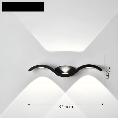 BrightGuard Light - Nordisk Vattentät Vägglampa Carvallo