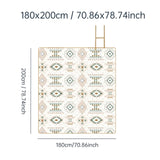 Picknickfilt med rutigt mönster – Vattentålig & Fällbar | Idealisk för Park, Strand & Camping Carvallo