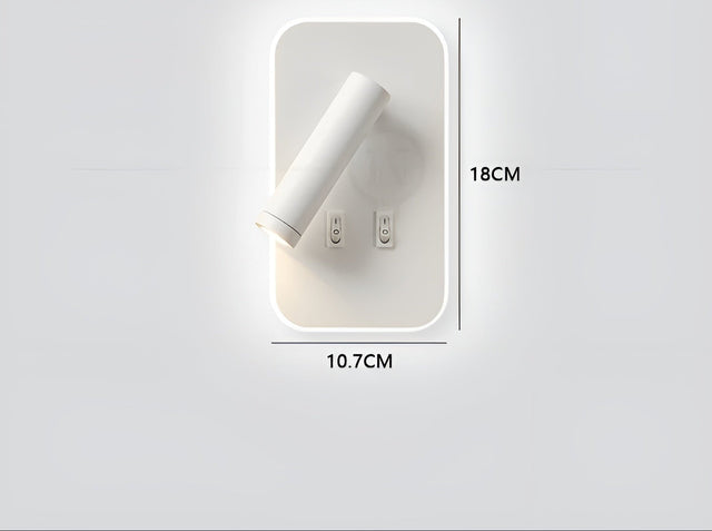 OrbiBeam Ljus – Justerbar 350-Graders Rotation Vägglampa Carvallo