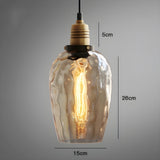 AmberLuxe Light – Industriell Loftstil LED Pendellampa Carvallo