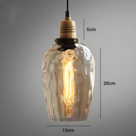 AmberLuxe Light – Industriell Loftstil LED Pendellampa Carvallo
