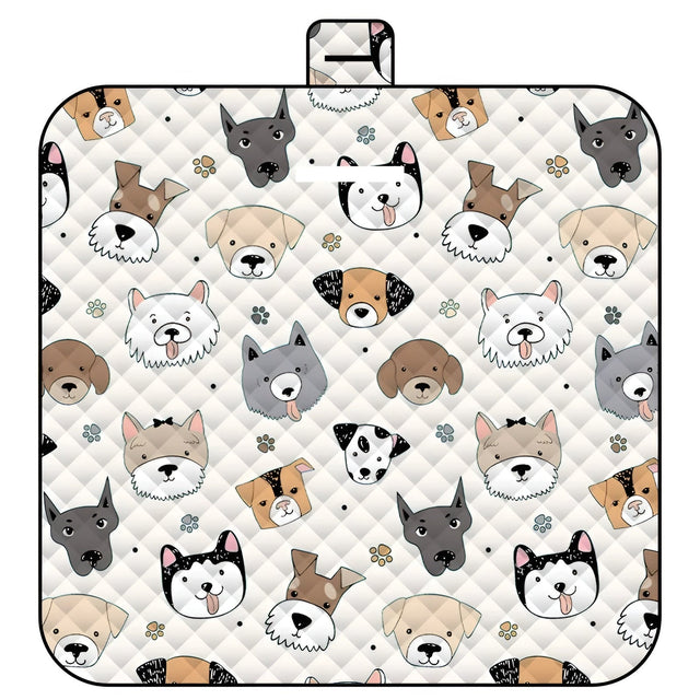 Fällbar Baby-spelmatta – Vattentålig och Polstret | Ideal för Strand & Picknick Carvallo