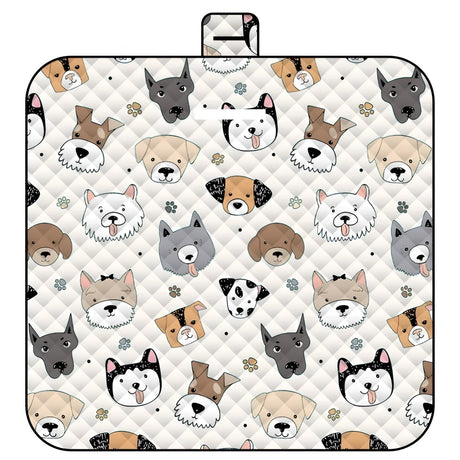 Carvallo Baby-lekmatta Wanderlino | Polstret & Vattentät | För Utomhus & Hemma | Inkl. Bärväska Carvallo