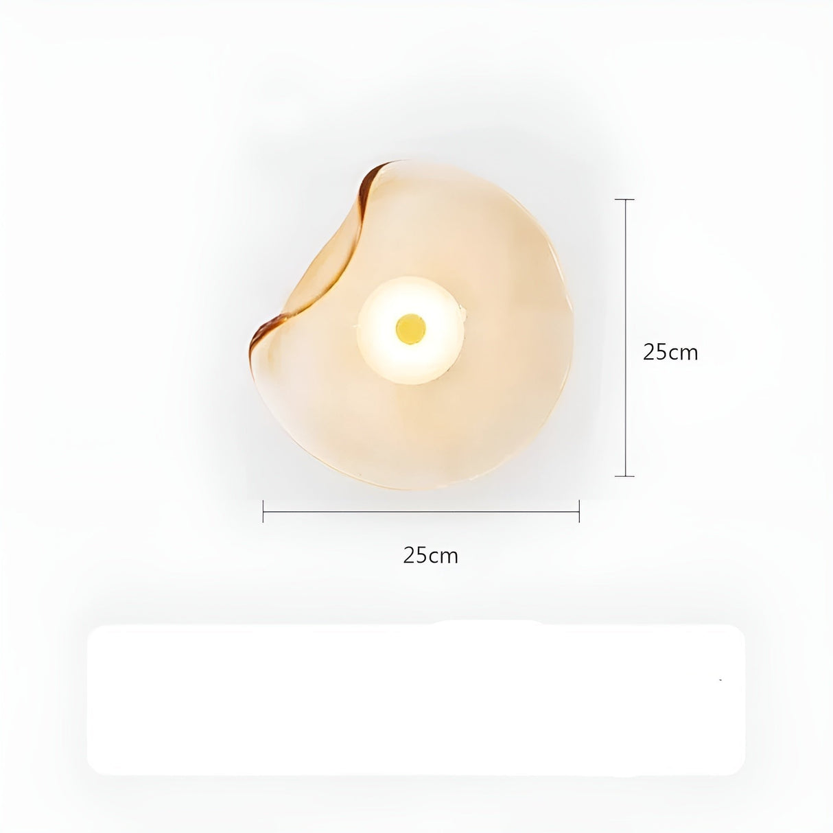 AmbientGlass Light - Modern Minimalistisk Glasvägglampa Carvallo