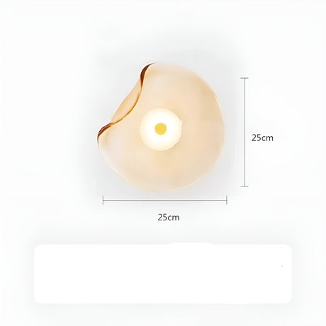 AmbientGlass Light - Modern Minimalistisk Glasvägglampa Carvallo