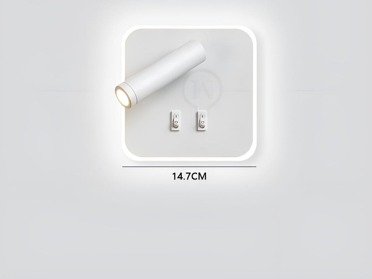 OrbiBeam Ljus – Justerbar 350-Graders Rotation Vägglampa Carvallo