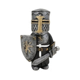 NobleKnight Staty - Miniatyr Riddare Trädgårdsstaty Carvallo