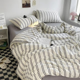 PureLoom Sängkläder Set - Modernt hudvänligt sängkläder set (1 täcke + 1 lakan + 2 örngott) Carvallo