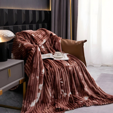 FlannelDream Blanket - Tie Dye Flanell Fleece-Blanket Carvallo