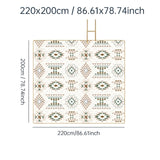 Picknickfilt med rutigt mönster – Vattentålig & Fällbar | Idealisk för Park, Strand & Camping Carvallo