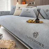 LuxeWrap Sofabeklädnad - Modern, Rutschskydd Sofakudsskydd Carvallo