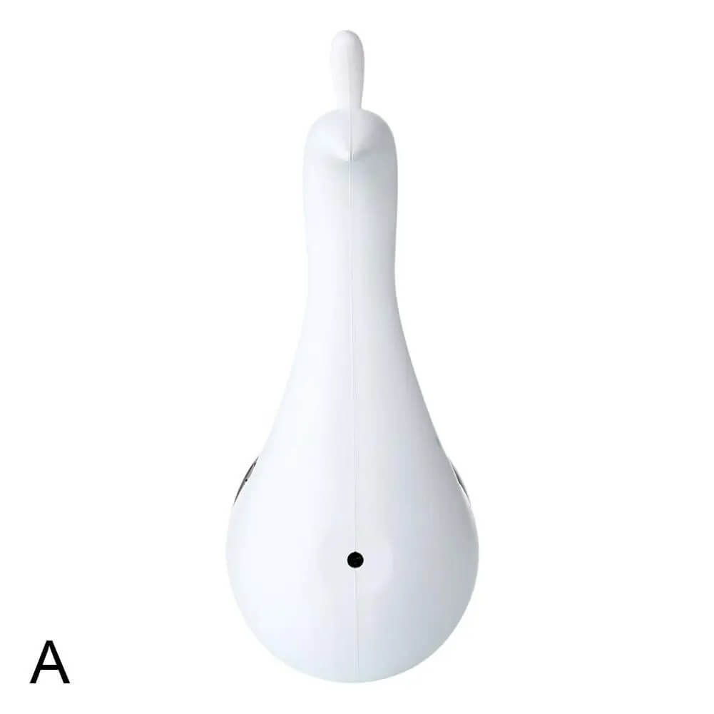 PeacockGlow – Fjärrstyrd Peacock Projektorlampa med Färgglad Atmosfär | Kreativ Nattlampa för Sovrum och Hem-Night Lights & Ambient Lighting-BB-Vit-Hemnix