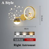 AstroGlow Lampa - Modern Barn Stjärnhimmel Projektor LED Vägglampa Carvallo