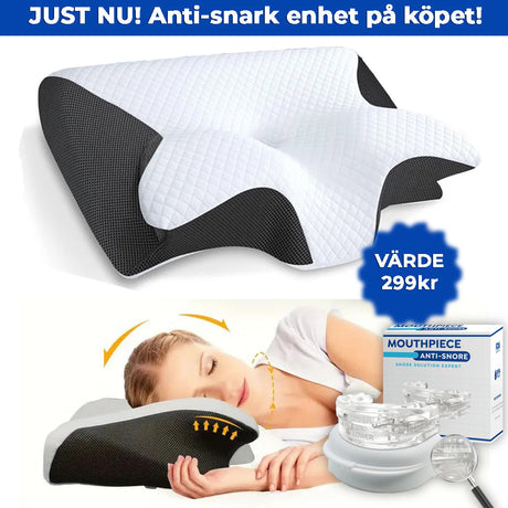 Snoozeit. - Ergonomisk & Skön Ortopedisk Nackkudde-Ortopedisk Nackkudde-Snoozeit-1x Snoozeit. - Nackkudde 599kr st + 1x Snark Enhet-Hemnix