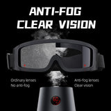 Royaleva Anti-Fog och Fit Over Glasögon Motorcykel Goggles Carvallo
