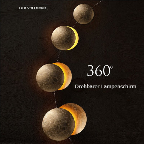 Carvallo - solförmörkelse-vägglampa Carvallo