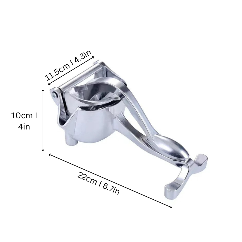 Rayvia Rostfritt Stål Citruspress för Enkel Utrinning Carvallo