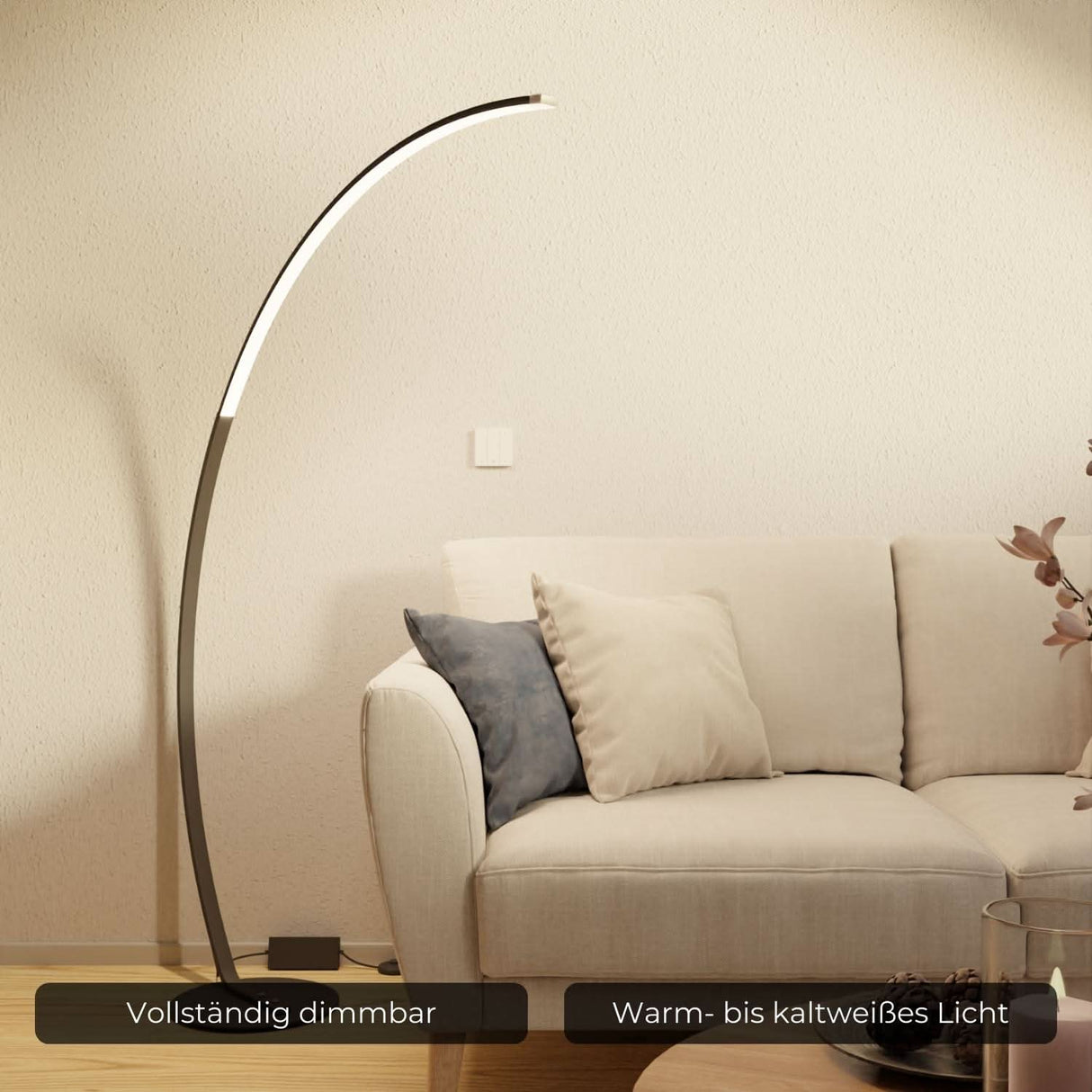 Mavea Designer Golvlampa Carvallo