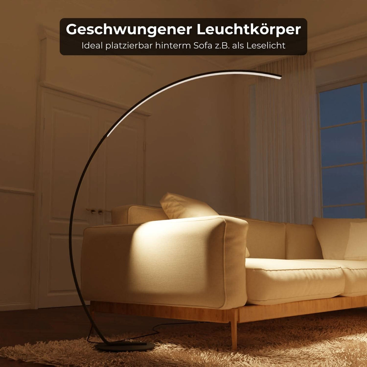 Mavea Designer Golvlampa Carvallo