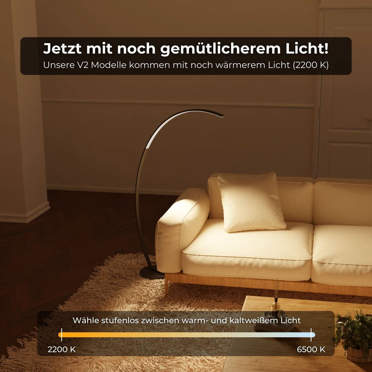 Mavea Designer Golvlampa Carvallo