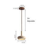 HaloStone Glow - LED Retro Stein Wabi Sabi Japansk Taklampa Carvallo