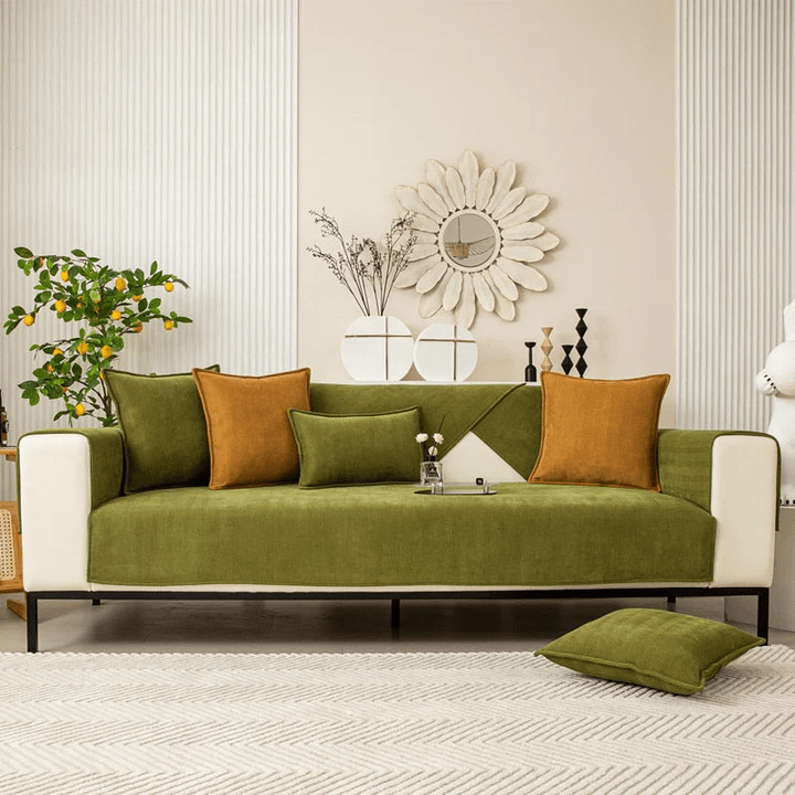 SoftFit Sofföverdrag - Skydda din soffa från dagligt slitage, fläckar och spill Carvallo