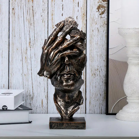 Modern 3-delad skulpturkollektion – Eleganta abstrakta figurer MILA Sverige