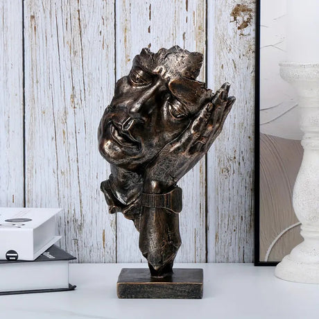 Modern 3-delad skulpturkollektion – Eleganta abstrakta figurer MILA Sverige