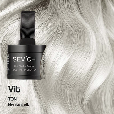Sevich HairFusion – Professionell hårfiber för volym och gråhårstäckning-VaruZ-Vit-Hemnix