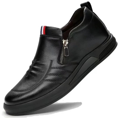 Andningsbara Slip On Loafers för män-Hemnix-Svart-39-Hemnix