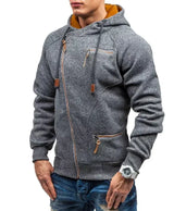 Casual Solid långärmade varma huvtröjor-Clothes for Men-Bellasverige-Hemnix